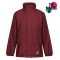 The Reversible Coat (Burgundy + Burgundy)